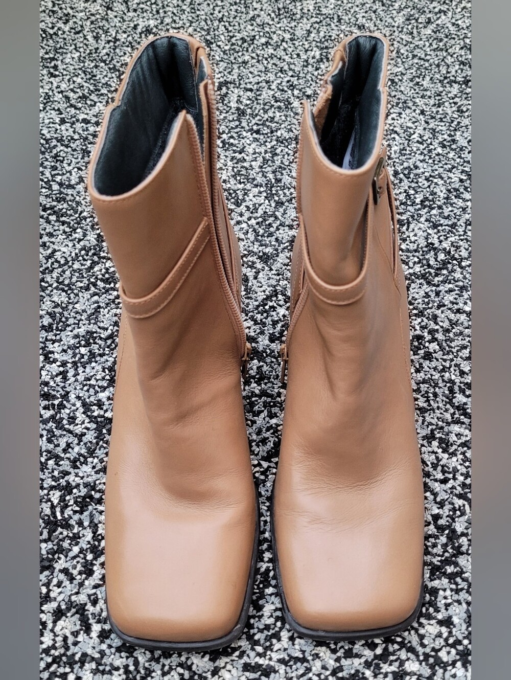 Hush Puppies Leather Impermeable Waterproof Ankle Booties